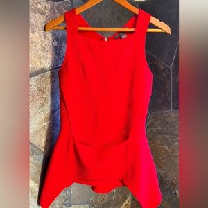 Sleeveless Suzy Shier top with zipper detailing